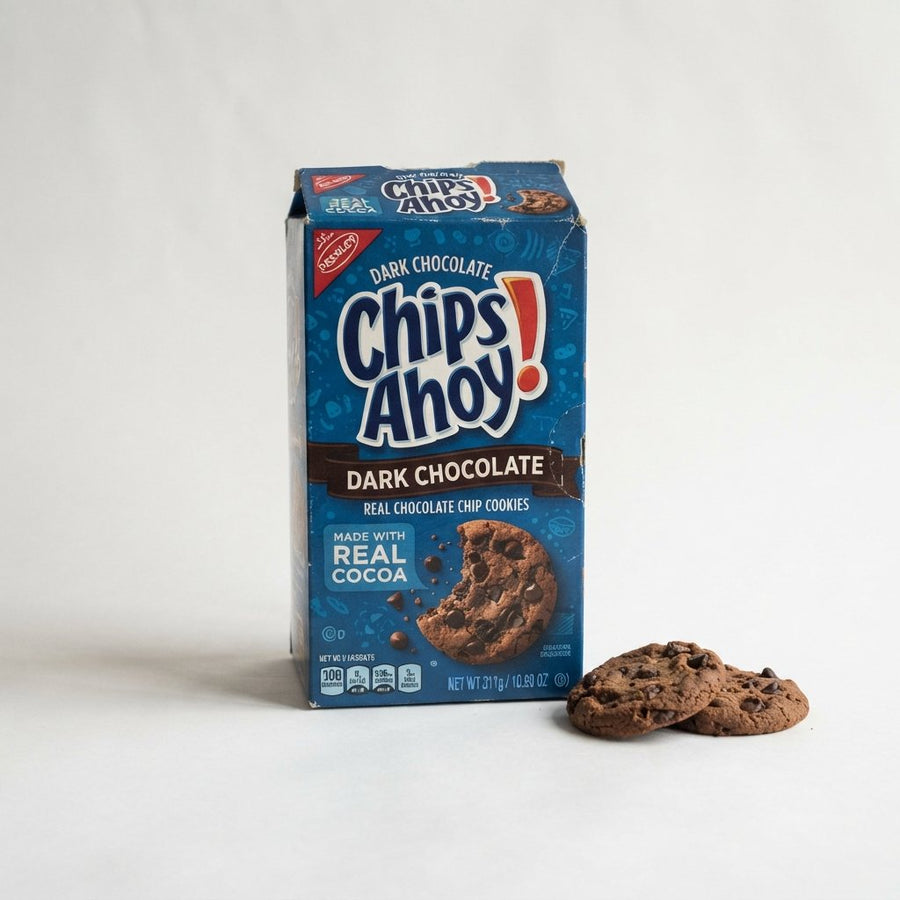 Chips Ahoy Cookies Dark Chocolate — front of pack at Exotic Snaxx Chicago
