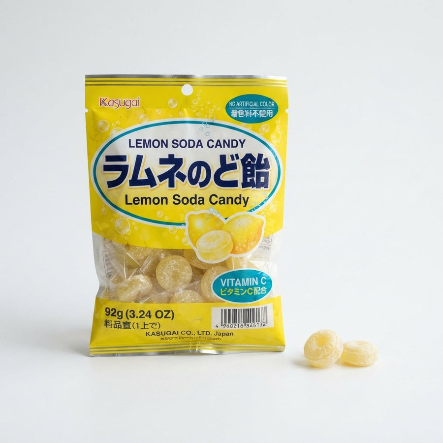 Lemon Soda Candy — front of pack at Exotic Snaxx Chicago