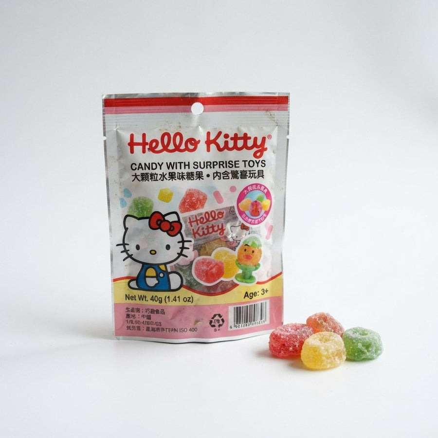 Hello Kitty Candy with Surprise Toys — front of pack at Exotic Snaxx Chicago