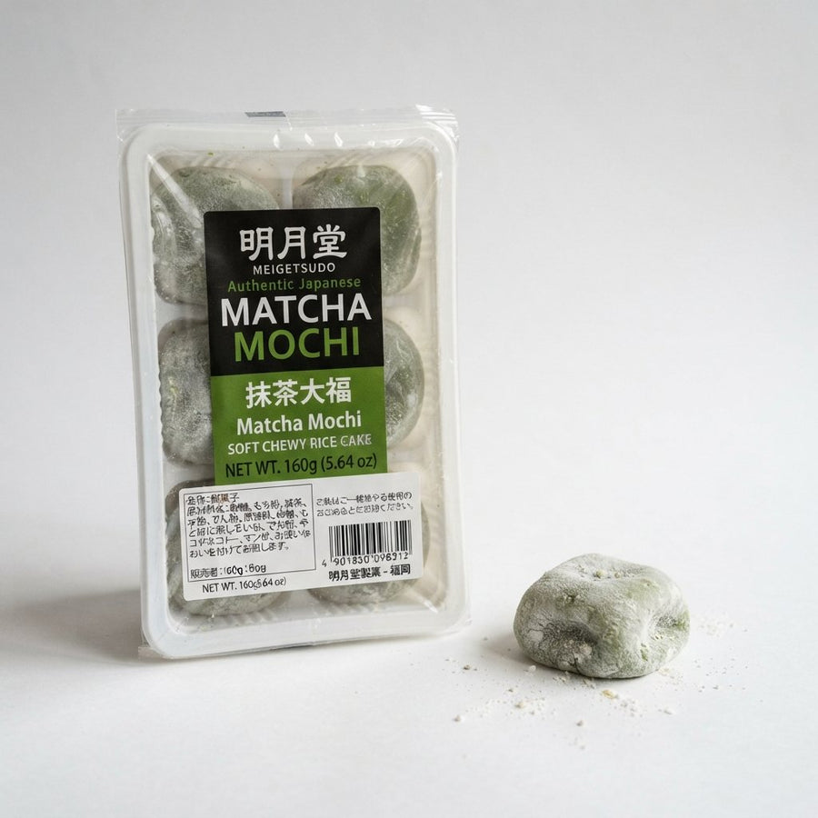 Matcha Mochi — front of pack at Exotic Snaxx Chicago