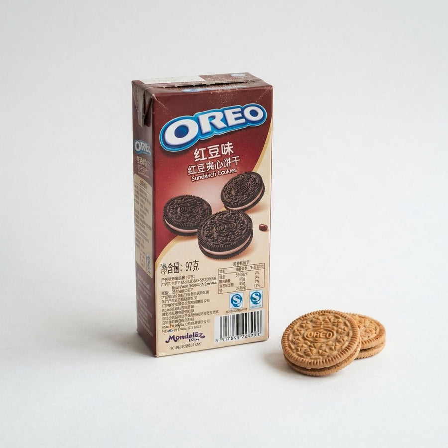 Oreo Bean Paste Flavor — front of pack at Exotic Snaxx Chicago