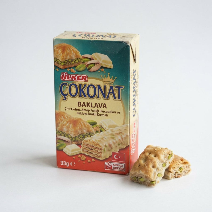 Ülker Çokonat Baklava (Turkey) — front of pack at Exotic Snaxx Chicago