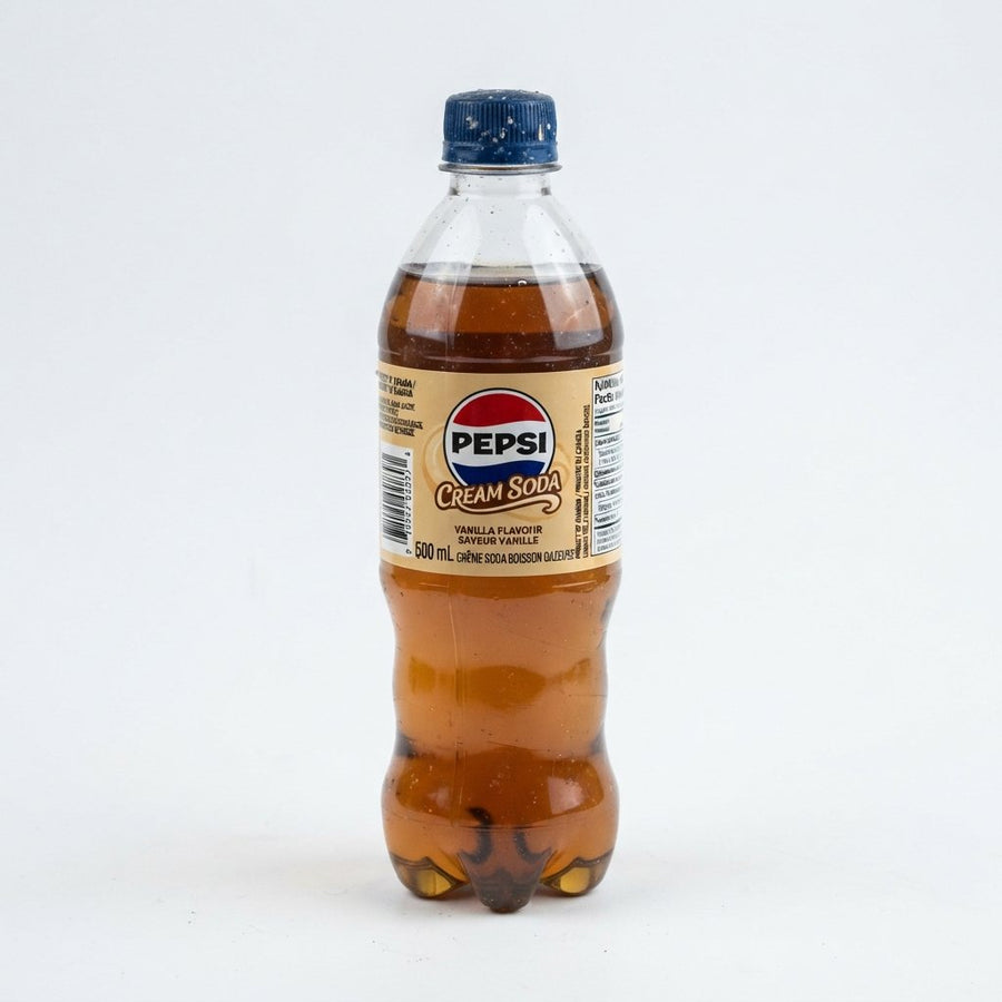 Pepsi cream soda Canada — front of pack at Exotic Snaxx Chicago
