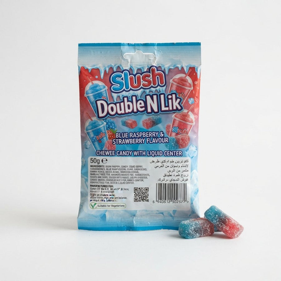 Slush Double N Lik — front of pack at Exotic Snaxx Chicago