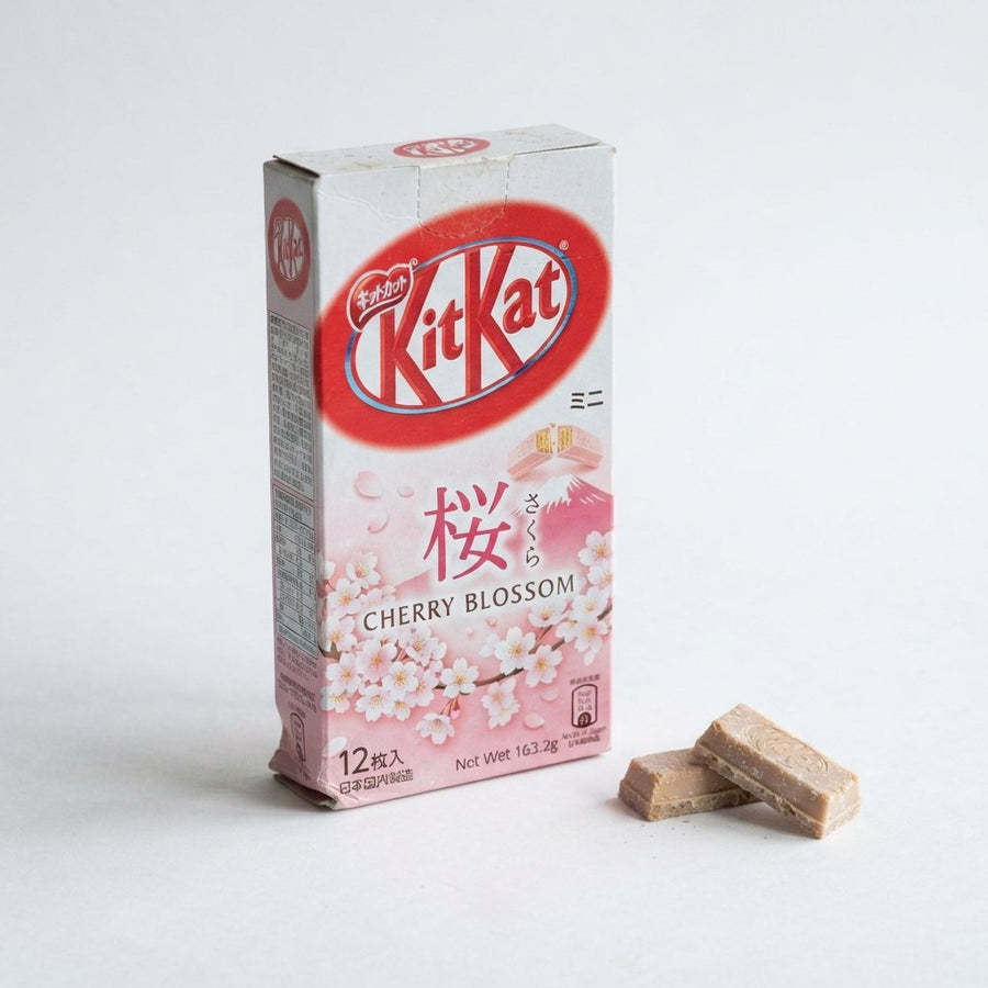 Kit Kat Cherry Blossom ( Japan ) — front of pack at Exotic Snaxx Chicago