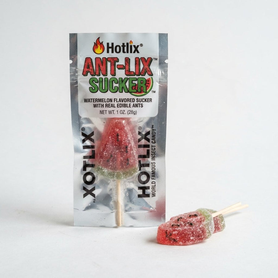 Hotlix® Ant-Lix Sucker Watermelon — front of pack at Exotic Snaxx Chicago