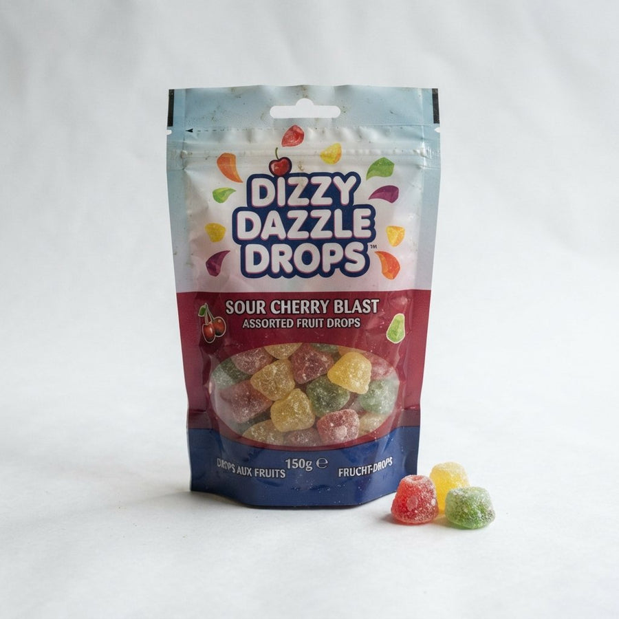 Dizzy Dazzle Drops — front of pack at Exotic Snaxx Chicago