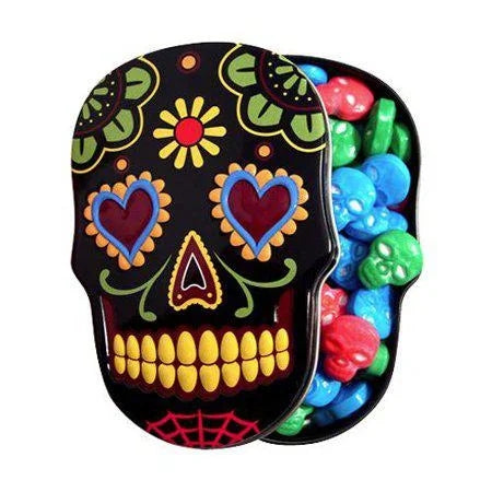 Sugar Skulls Sweet Candy Skulls — front of pack at Exotic Snaxx Chicago