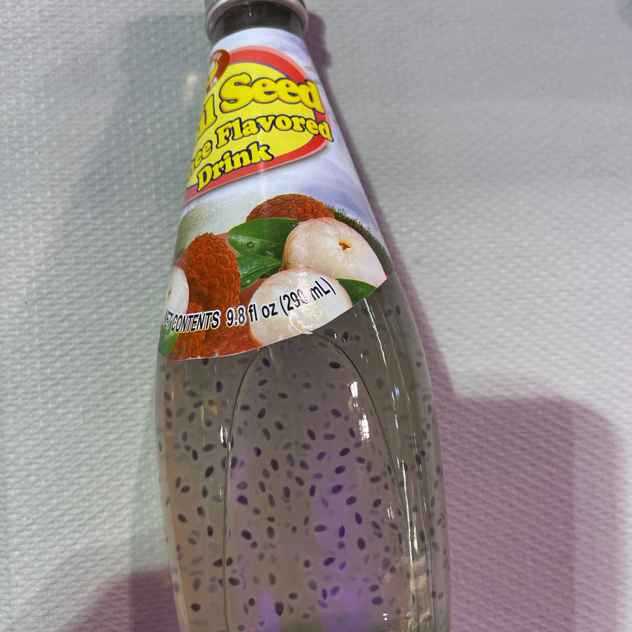 Basil Seed Lychee ( Thailand) — front of pack at Exotic Snaxx Chicago