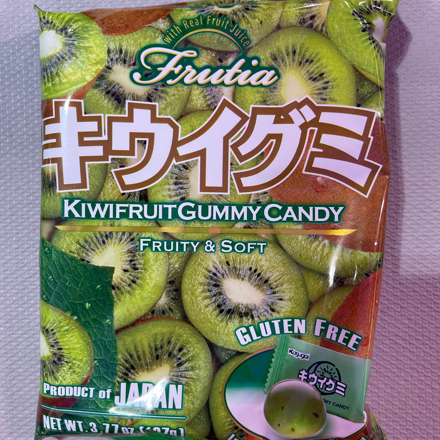 Kiwi Kasugai (Japan) — front of pack at Exotic Snaxx Chicago