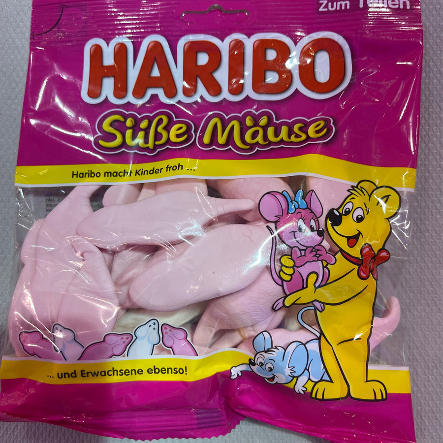 Haribo Suse Mause ( Germany) — front of pack at Exotic Snaxx Chicago