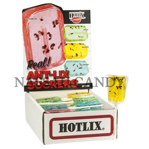 Hotlix® Ant-Lix Sucker Blueberry — front of pack at Exotic Snaxx Chicago