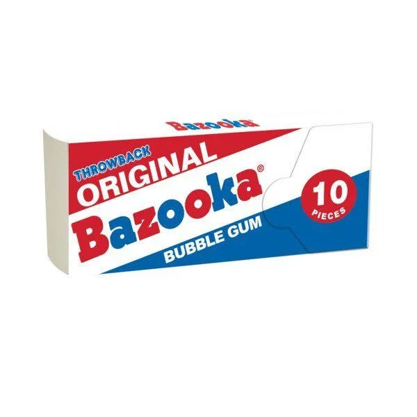 Bazooka, Bubble Gum Holiday Wallet Pack — front of pack at Exotic Snaxx Chicago