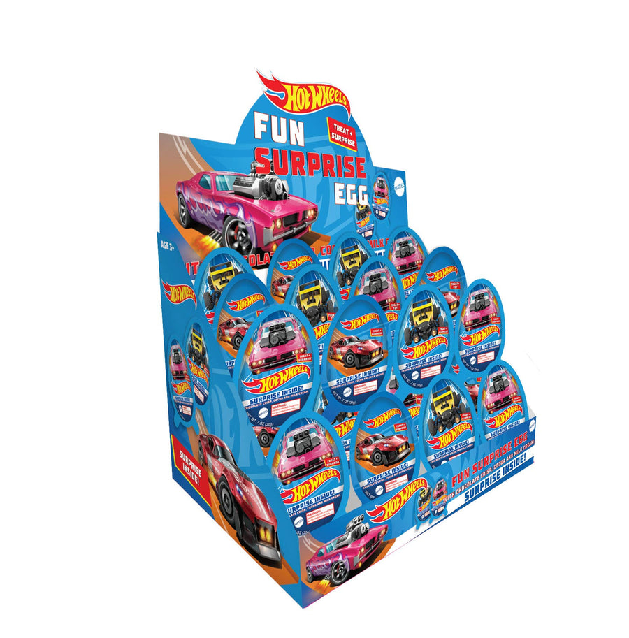 Hot Wheels Fun Surprise Egg — front of pack at Exotic Snaxx Chicago