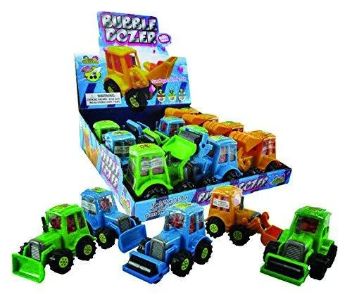Gum Nugget Filled Truck Bubble Dozer — front of pack at Exotic Snaxx Chicago
