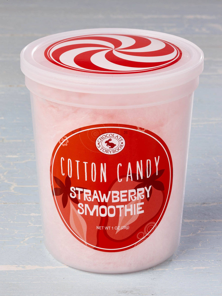 Strawberry Smoothie Cotton Candy — front of pack at Exotic Snaxx Chicago
