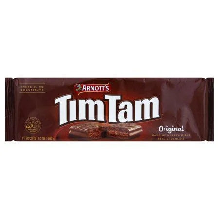 Tim Tam Original Cookies Made In Australia — front of pack at Exotic Snaxx Chicago