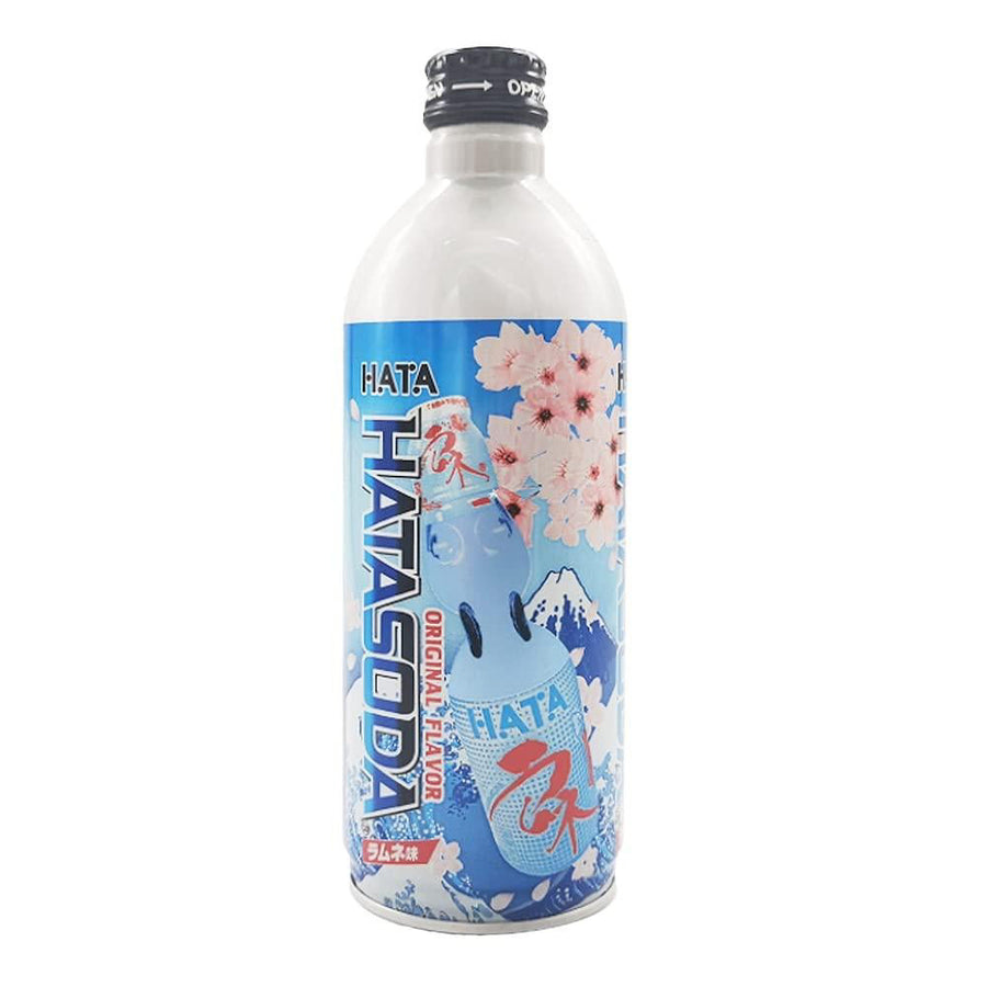 Hatakosen Ramune Soda Drink Original Flavour Seasonal Limited(Japan) — front of pack at Exotic Snaxx Chicago