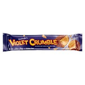 Violet Crumble (Australia) — front of pack at Exotic Snaxx Chicago