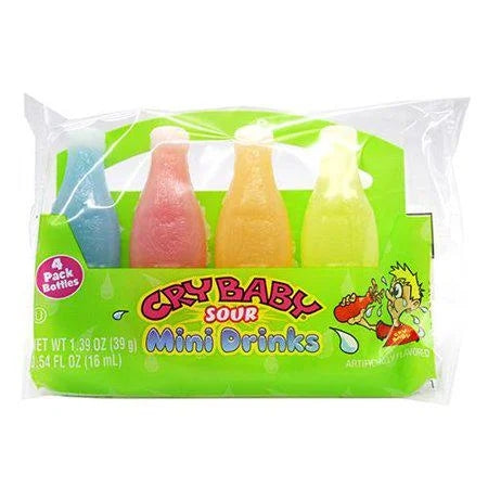 Cry Baby® Wax Bottles — front of pack at Exotic Snaxx Chicago