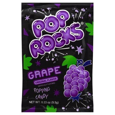 Pop Rocks Grape — front of pack at Exotic Snaxx Chicago