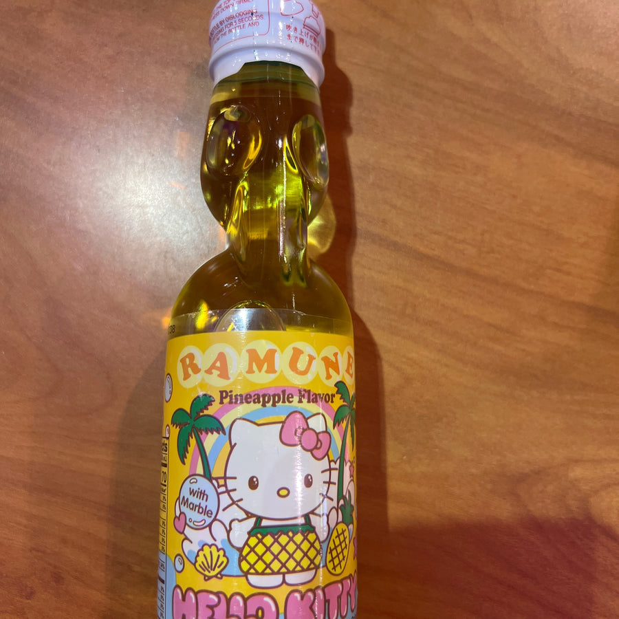 Hello Kitty Pineapple Flavor — front of pack at Exotic Snaxx Chicago