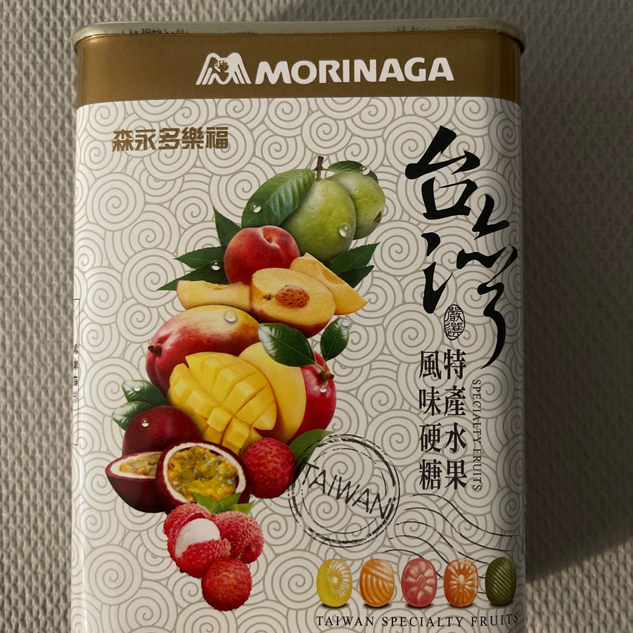 Morinaga Taiwan Specialty Fruits Drops (Taiwan) — front of pack at Exotic Snaxx Chicago