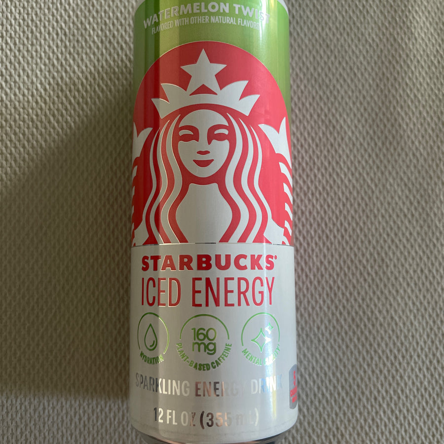 Starbucks Iced Energy Watermelon Twist — front of pack at Exotic Snaxx Chicago