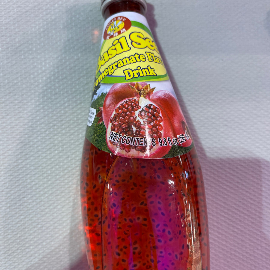 Basil Seed Pomegranate ( Thailand) — front of pack at Exotic Snaxx Chicago
