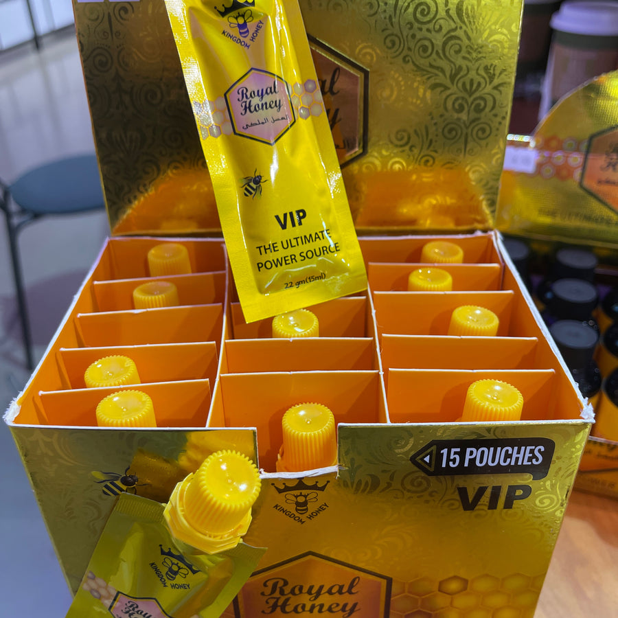 Royal Honey VIP – “The Ultimate Power Source — front of pack at Exotic Snaxx Chicago