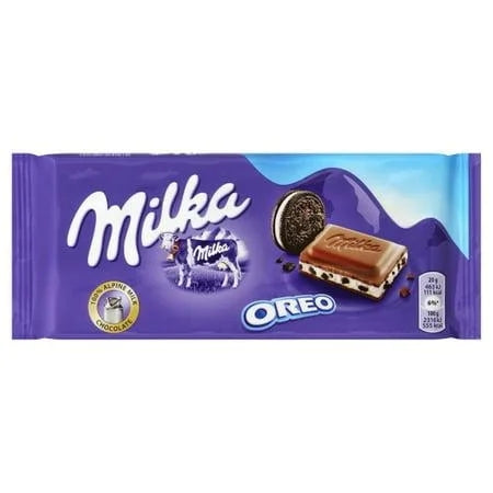 Milka Milka & Oreo Germany — front of pack at Exotic Snaxx Chicago