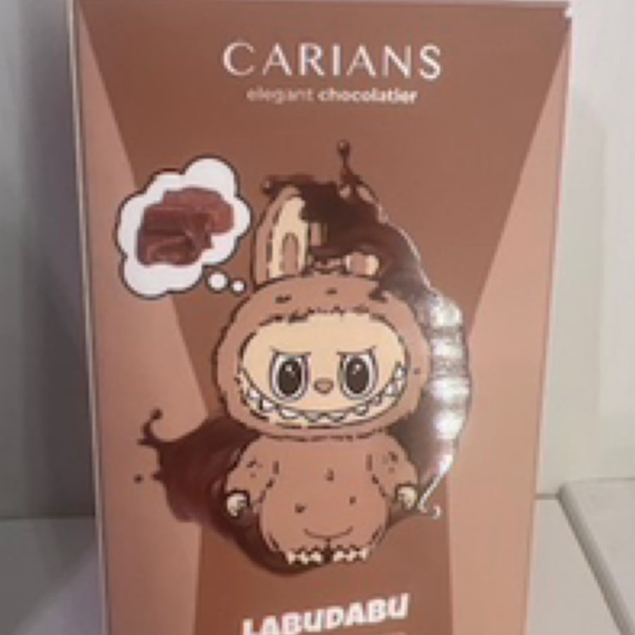 Carians Labudabu Milky Chocolate Bar, Belgian Taste Elegant Chocolatier, Great for Gift Giving, Anniversary, Thanksgiving, Christmas — front of pack at Exotic Snaxx Chicago