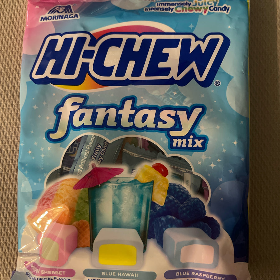 Hi-Chew Fantasy Mix (Japan/USA) — front of pack at Exotic Snaxx Chicago