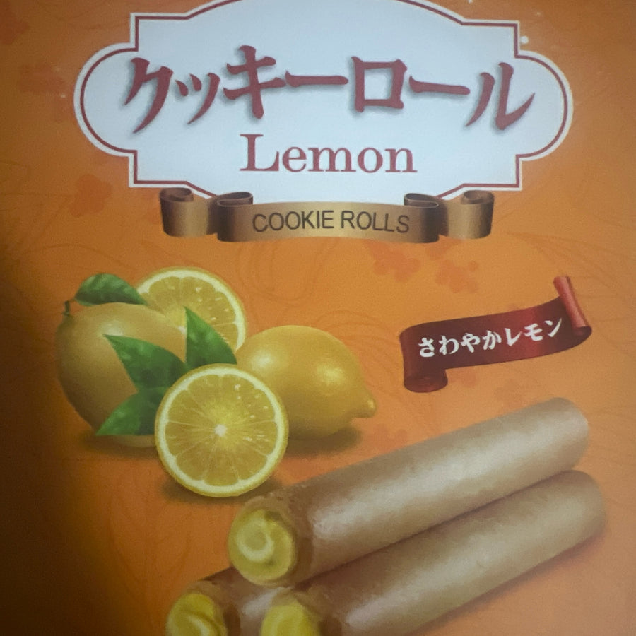 Toko Lemon Cookie Rolls(Japan) — front of pack at Exotic Snaxx Chicago