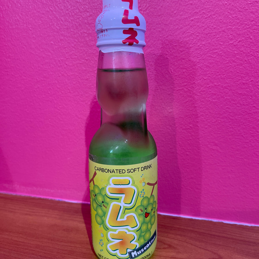 Grape Ramune — front of pack at Exotic Snaxx Chicago