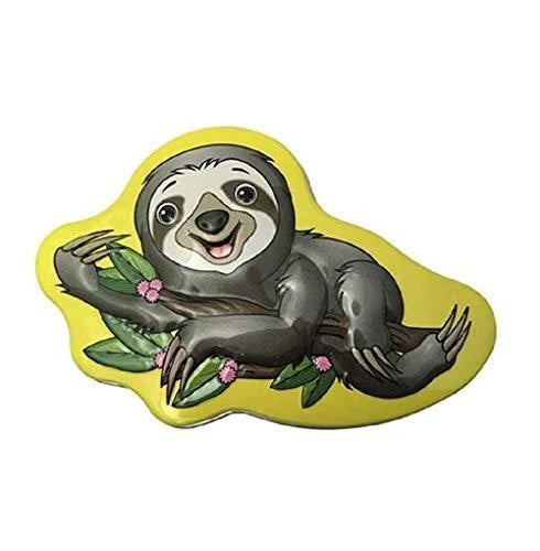 Sloth is My Spirit Animal Strawberry Candies Ounce Candy Tin — front of pack at Exotic Snaxx Chicago