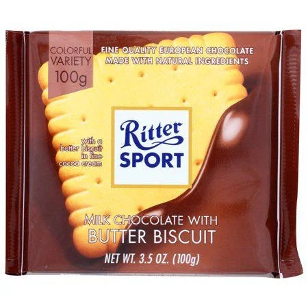 Milk Chocolate with Butter Biscuit & Cocoa Creme Germany — front of pack at Exotic Snaxx Chicago