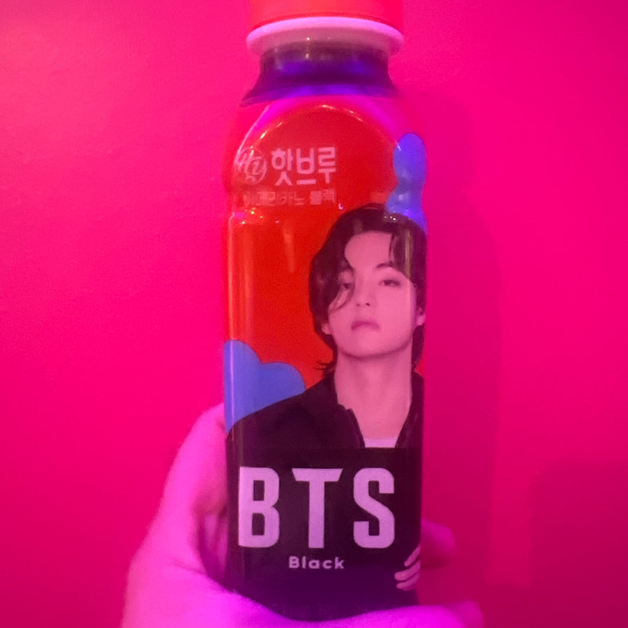 Hy Hotbrew Americano Black (BTS Edition) — front of pack at Exotic Snaxx Chicago