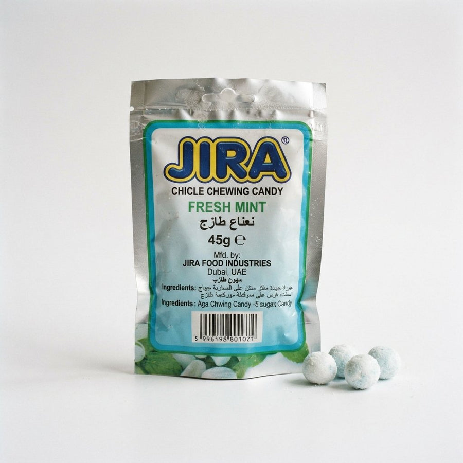Jira Chicle Chewing Candy — front of pack at Exotic Snaxx Chicago
