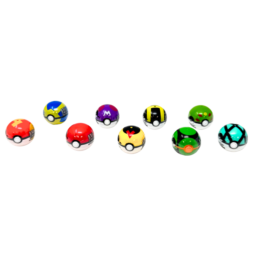 Pokemon Monster Ball chewing candy, Korea import — front of pack at Exotic Snaxx Chicago