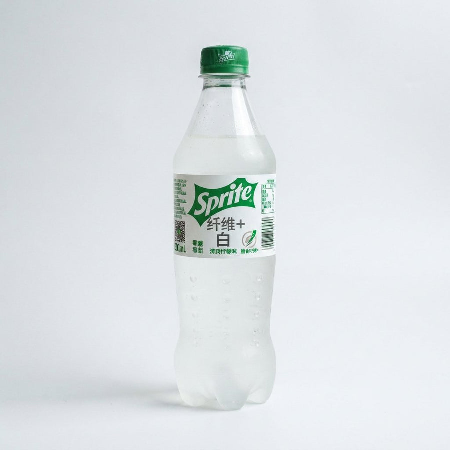 Sprite White Energy Zero Sugar Fiber Drink — front of pack at Exotic Snaxx Chicago
