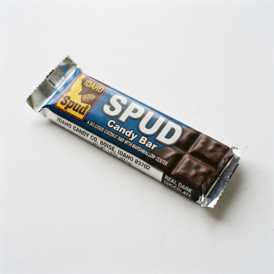 Idaho Candy Company Spud Candy Bar — front of pack at Exotic Snaxx Chicago