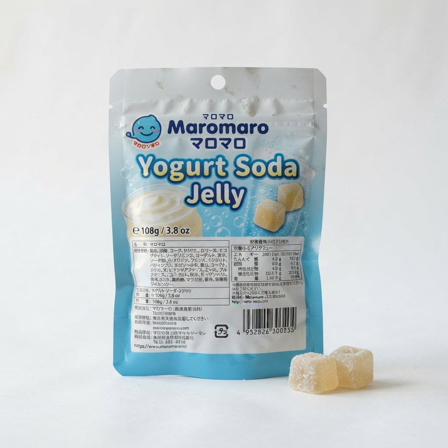 Maromaro Yogurt Soda Jelly — front of pack at Exotic Snaxx Chicago