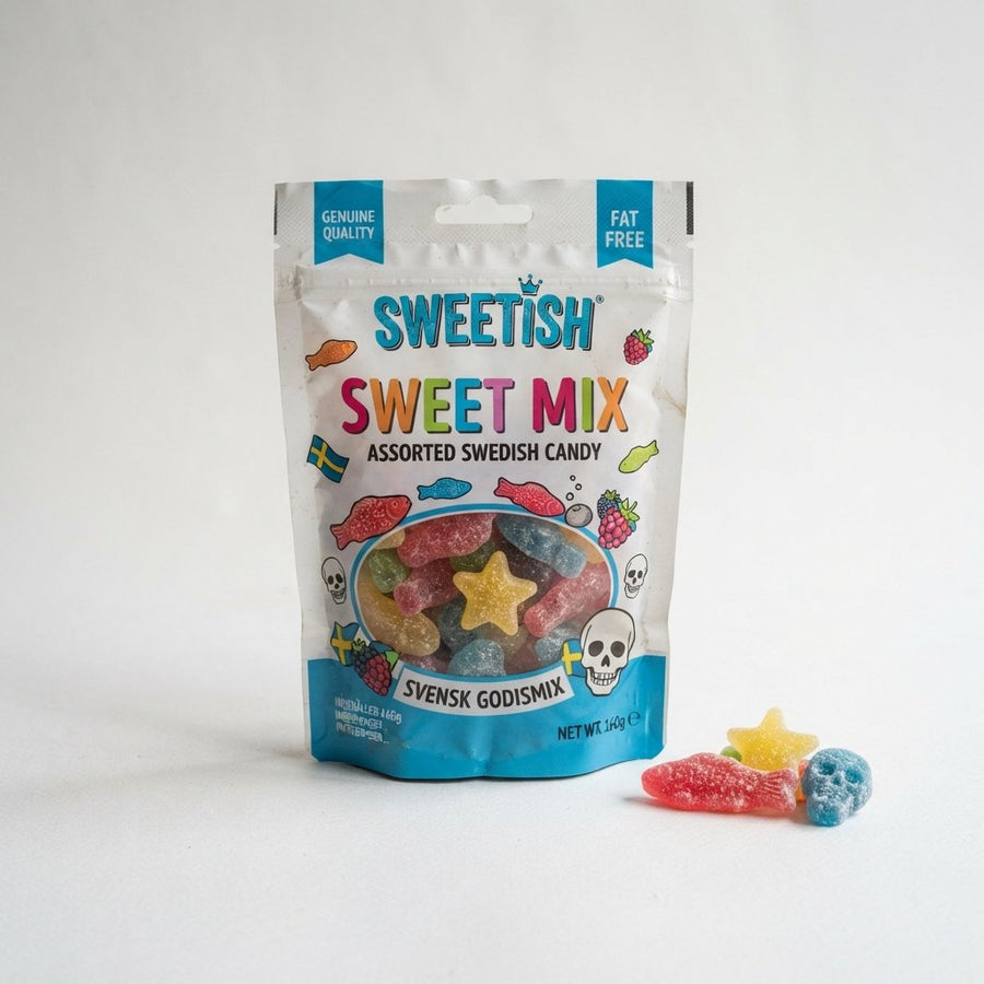 Sweetish Sweet Mix — front of pack at Exotic Snaxx Chicago