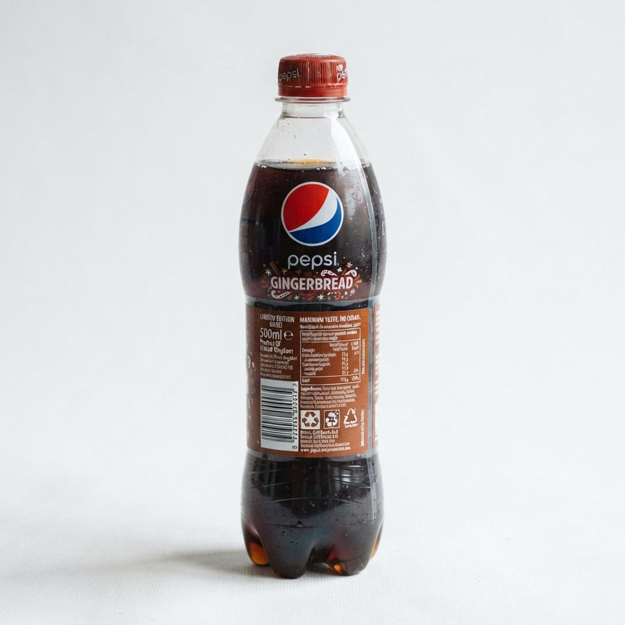 Pepsi Gingerbread Limited Edition Rare! Product Of United Kingdom — front of pack at Exotic Snaxx Chicago