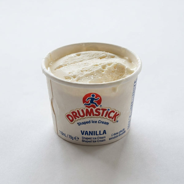 Drumstick Shaped Ice Cream Vanilla