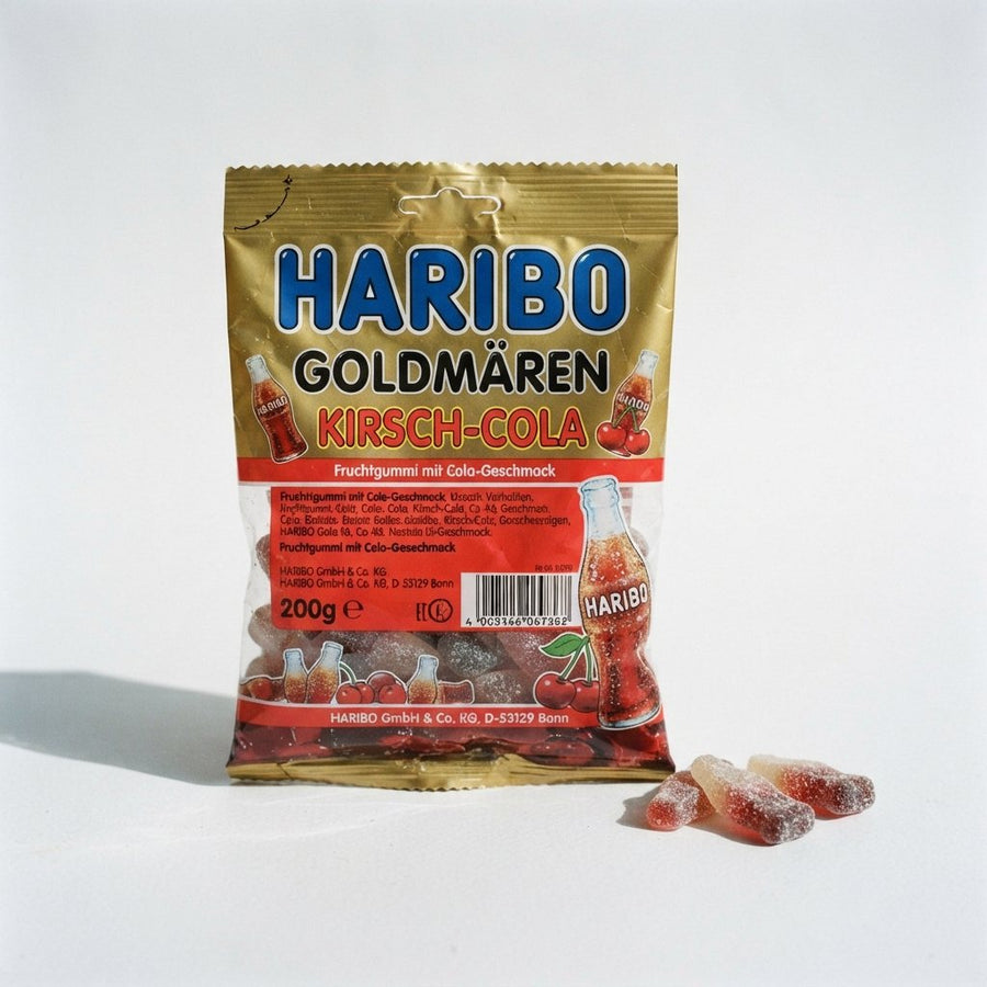 Haribo Kirsch -Cola ( Germany) — front of pack at Exotic Snaxx Chicago