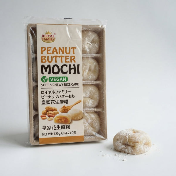 Royal Family Peanut Butter Mochi Vegan