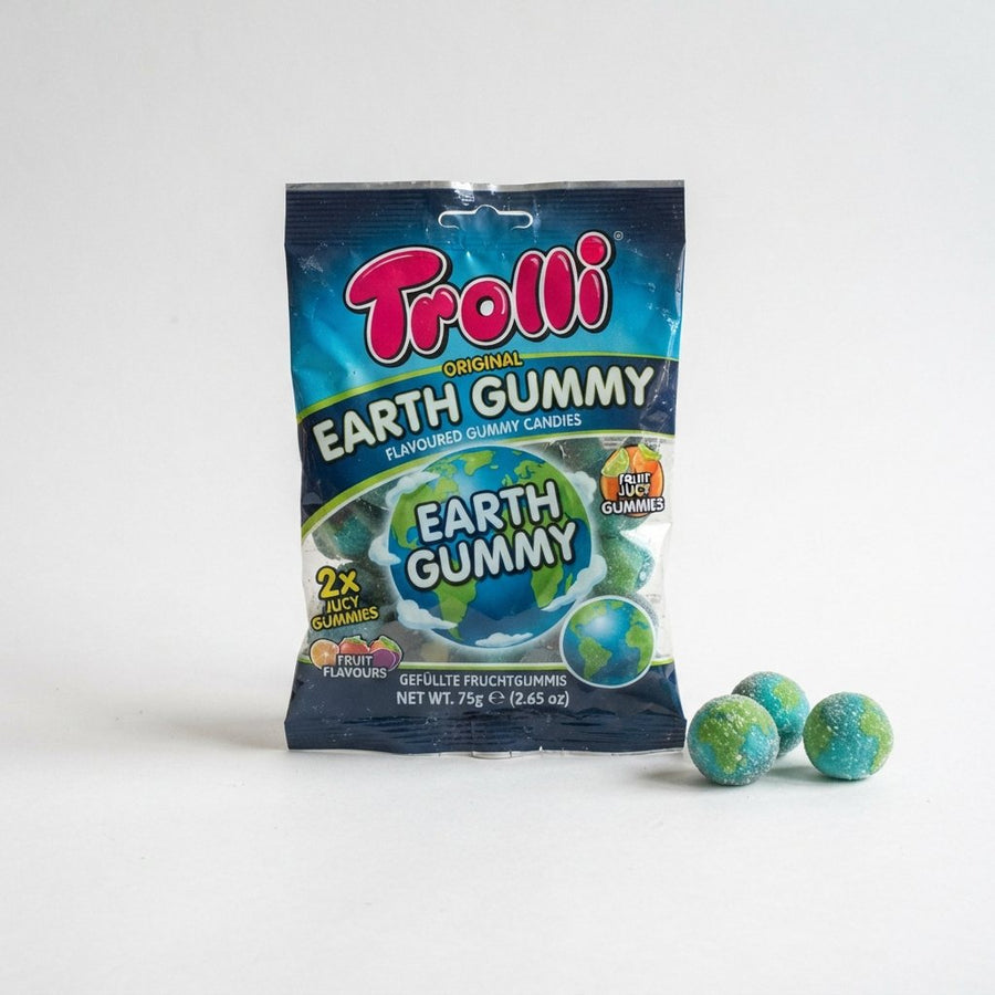 Trolli Earth Gummy — front of pack at Exotic Snaxx Chicago