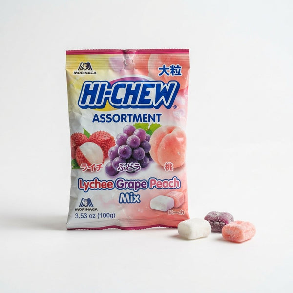 Hi Chew Lychee Grape Peach